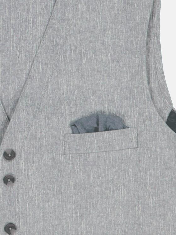 engbers Herren Sakko-Weste regular Grau 36492