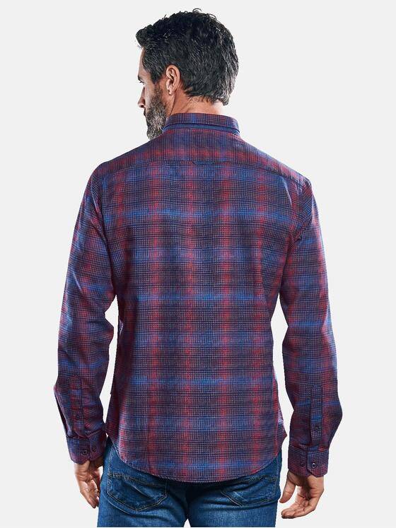 engbers Herren Außergewöhnliches Karohemd Rot 30841