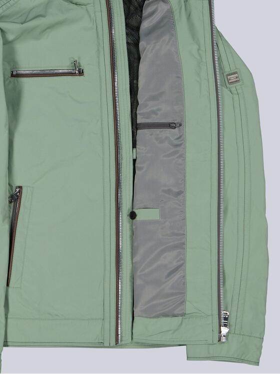 engbers Herren Blouson-Jacke mit Kontrastdetails Hellgruen 38367