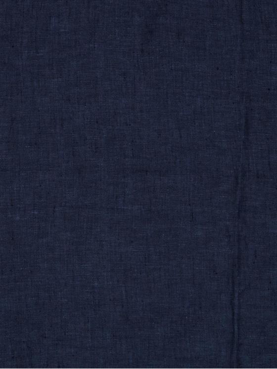 engbers Herren Kurzarm-Hemd aus Leinen Blau 34753