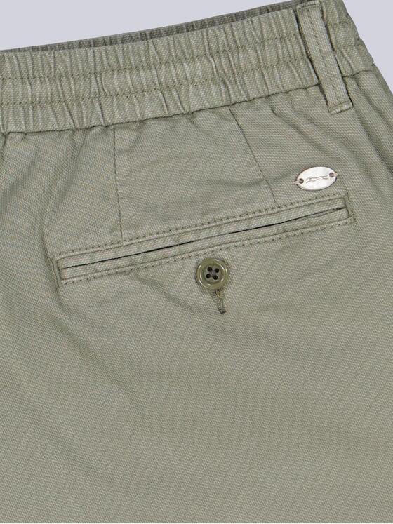 engbers Herren Chino-Bermuda mit Tunnelzug Khaki 39020