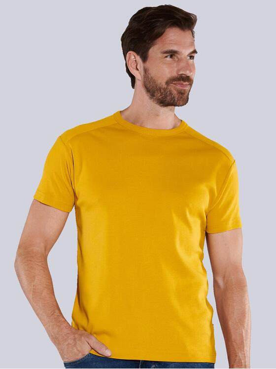 engbers Herren Basic-Shirt "My Favorite" organic Gelb 35690