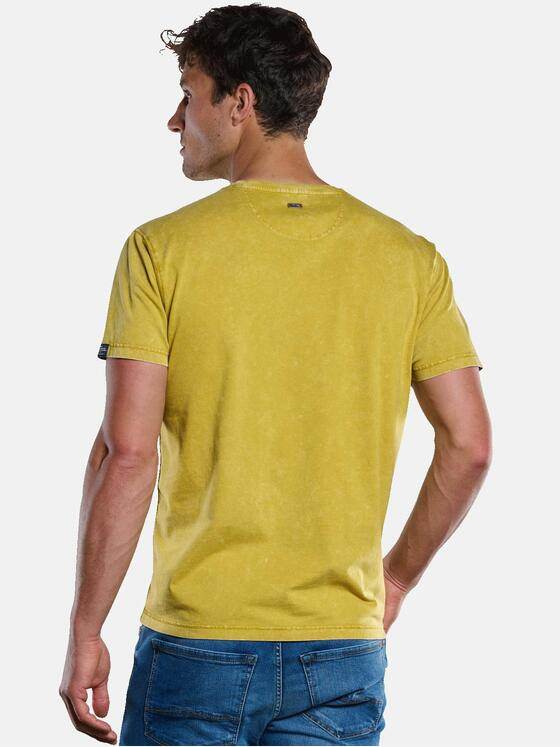 engbers Herren T-Shirt uni Safrangelb 33406