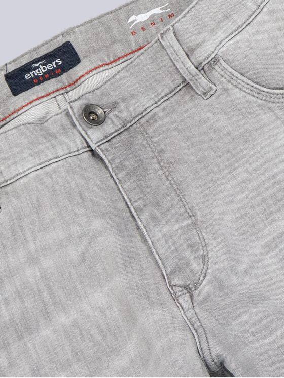 engbers Herren Super-Stretch-Jeans regular Silbergrau 38352