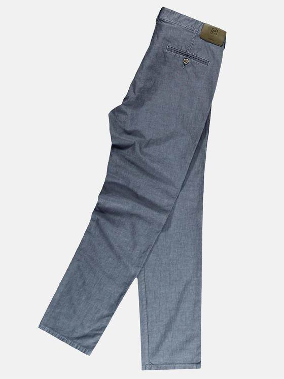 engbers Herren Chino Sommerwolloptik Taubenblau 29185