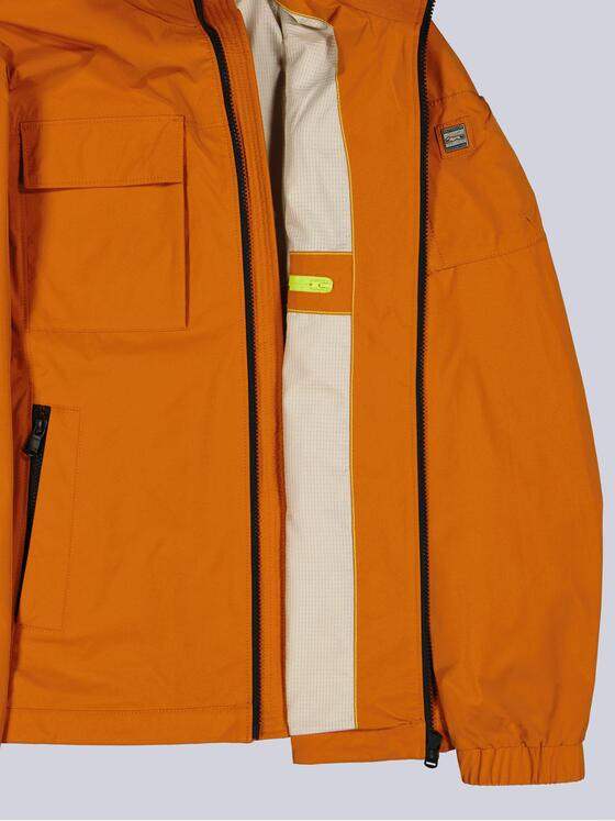 engbers Herren Jacke mit eingelassener Kapuze Orange 38365