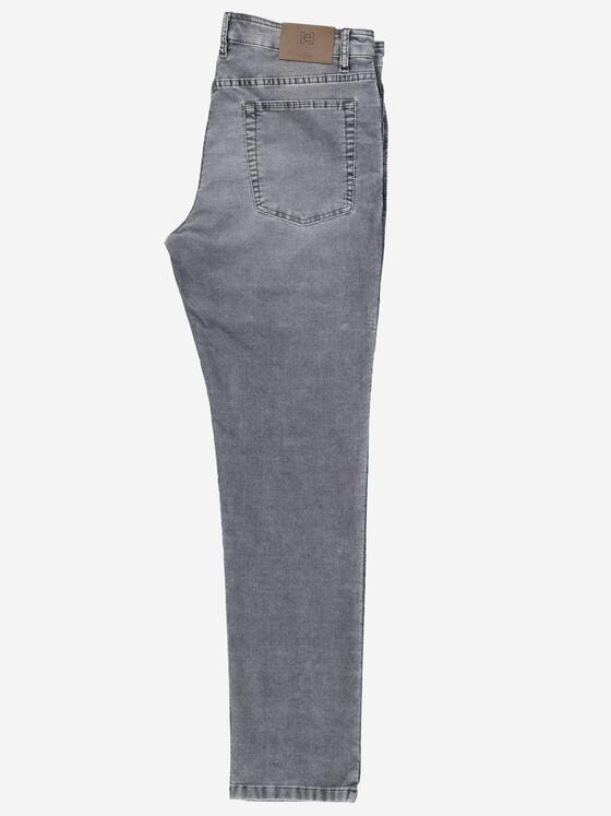 engbers Herren 5-Pocket-Hose regular Grau 37524