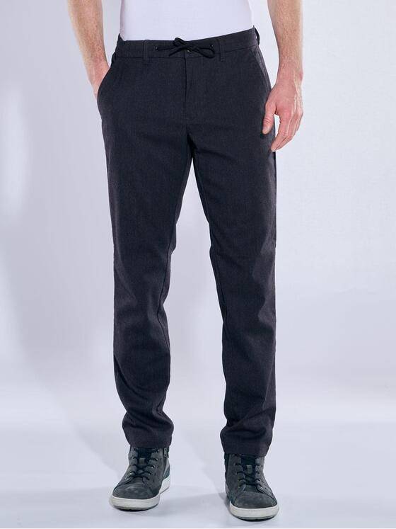 engbers Herren Chino mit Tunnelzug Saphirblau 38115