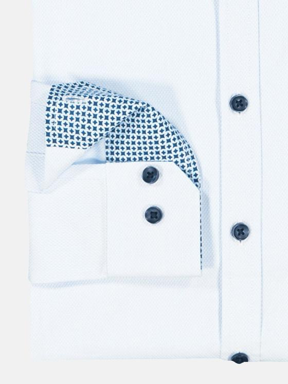 emilio adani Herren Langarm-Hemd "My Favorite" Blau 36204