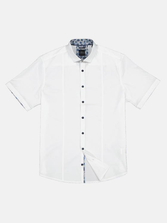 engbers Herren Kurzarm-Hemd "My Favorite" Weiß 32810