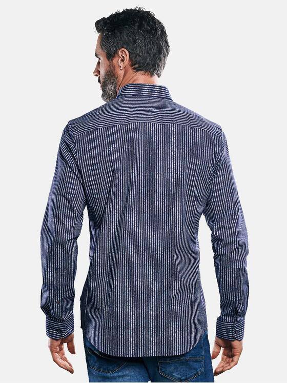 engbers Herren Hemd mit Comfort-Stretch-Anteil Saphirblau 30961