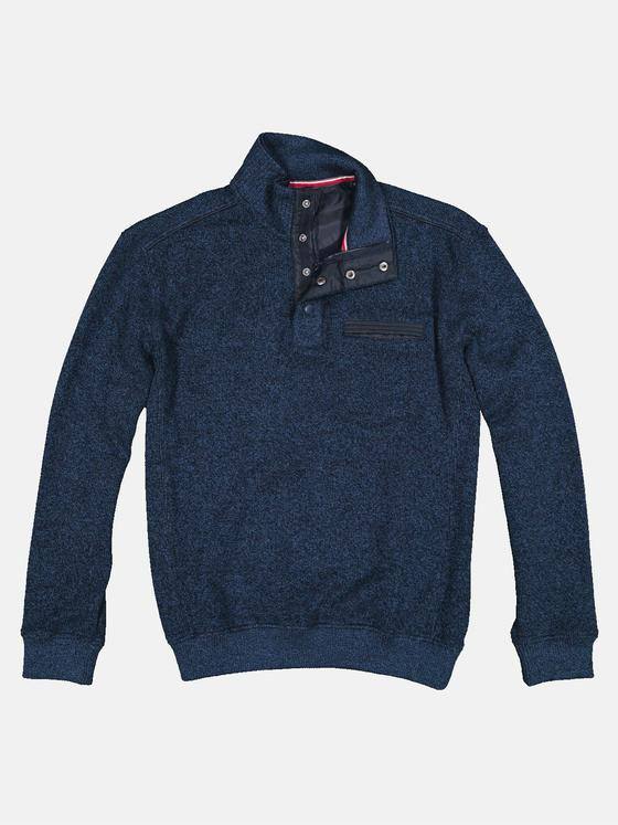 engbers Herren Sweatshirt Stehbund Royalblau 32300