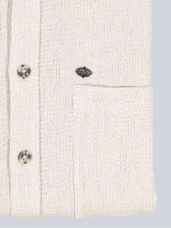 engbers Herren Kurzarm-Hemd uni Beige 38907