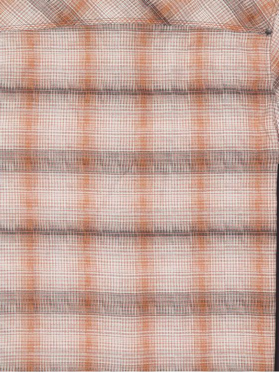 engbers Herren Kurzarm-Hemd kariert Orange 34465