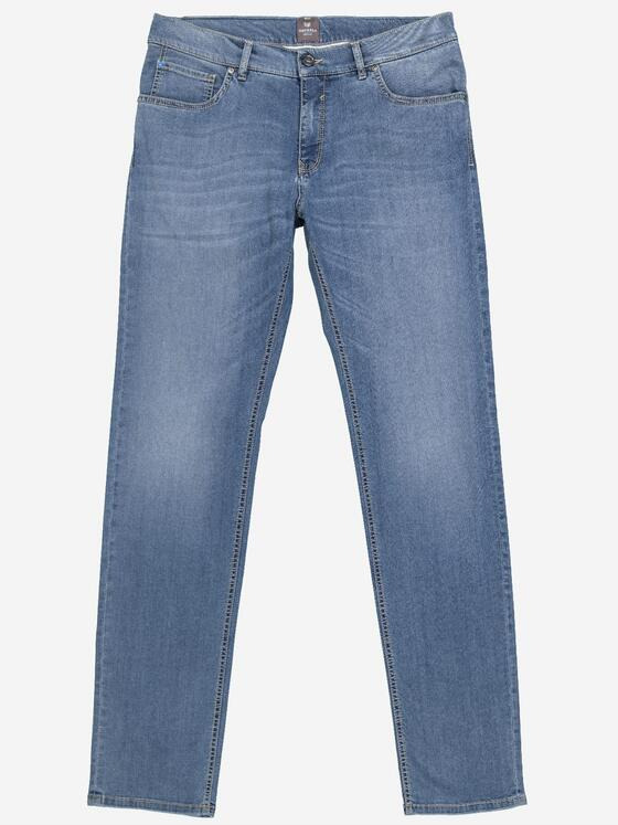ENGBERS GERMANY Herren Super-Stretch-Jeans regular Blau 37038