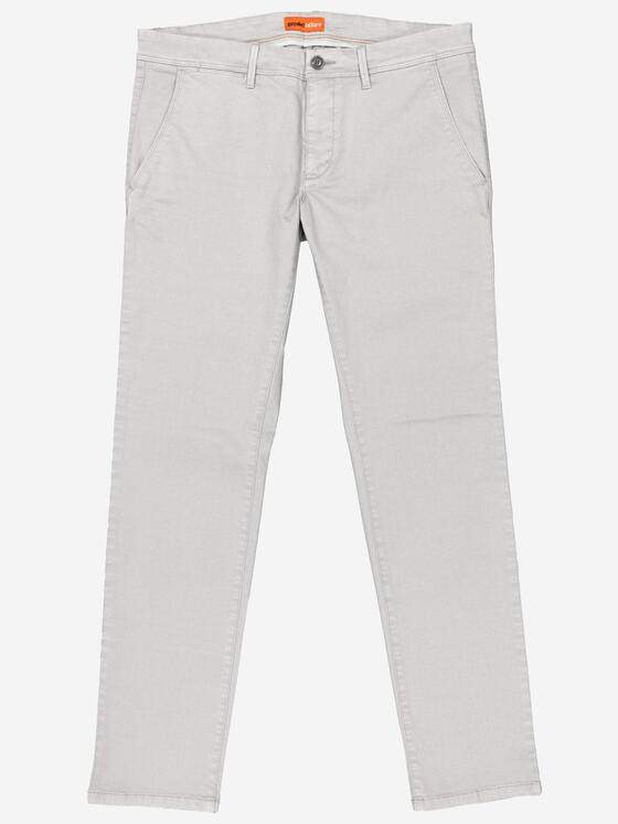 emilio adani Herren Chino slim fit Grau 37552