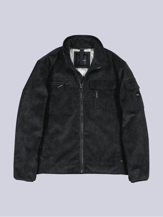 engbers Herren Cord-Jacke mit Funktionsdetails Anthrazit 39103