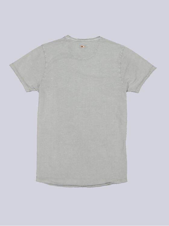 emilio adani Herren T-Shirt slim fit Grau 35349