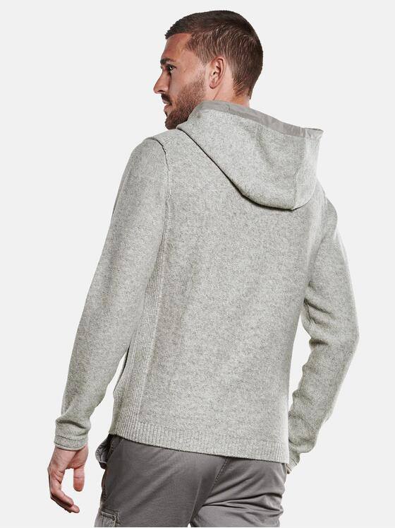 emilio adani Herren Pullover mit Kapuze Beige 33510