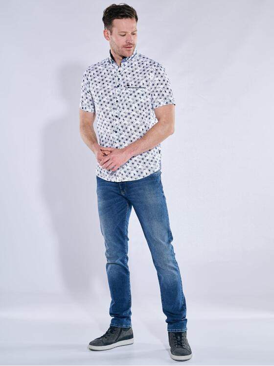 engbers Herren Hemd kurzarm Brilliantblau 38287