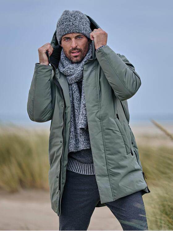 ENGBERS GERMANY Herren Jacke mit Funktionsdetails Gruen 39316