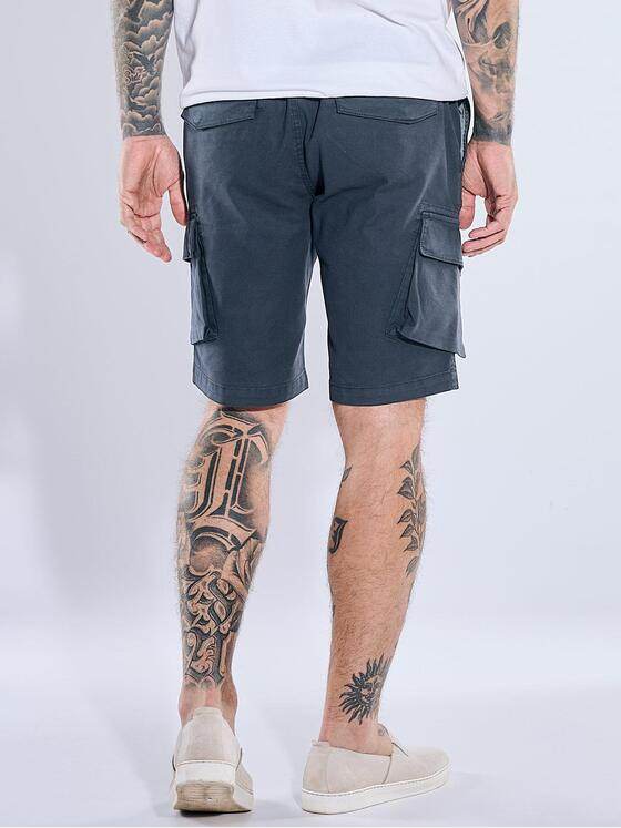 emilio adani Herren Bermuda Marineblau 40754