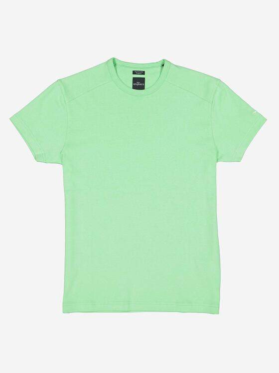 engbers Herren Basic-Shirt "My Favorite" organic Hellgruen 38105