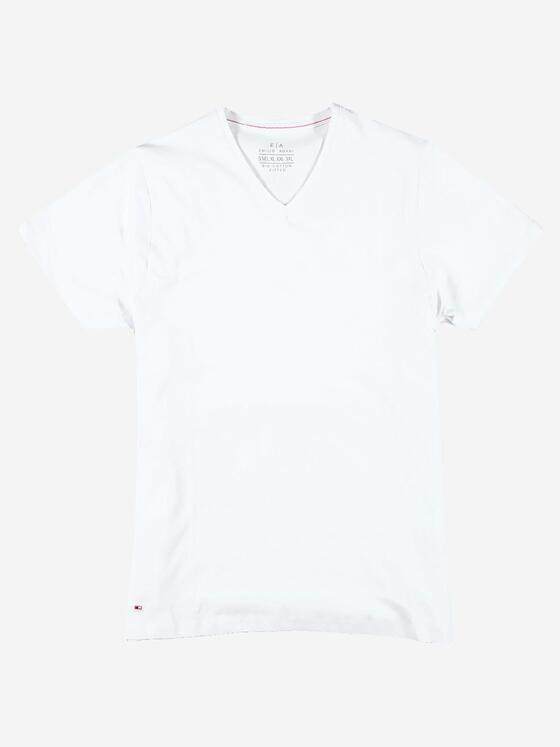 emilio adani Herren Basic-Shirt "My Favorite" Reinweiss 37386
