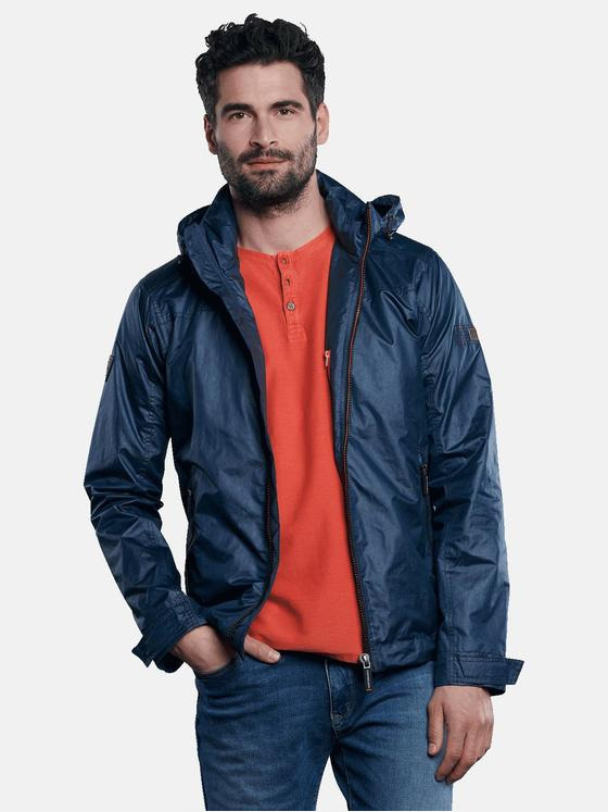 engbers Herren Outdoor-Jacke mit abnehmbarer Kapuze Türkis 31027