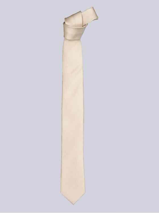 emilio adani Herren Krawatte strukturiert Beige 36738