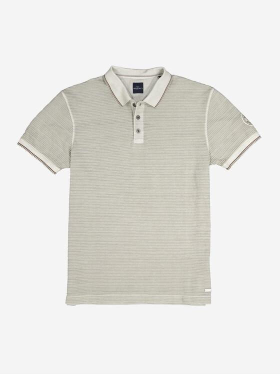 engbers Herren Polo-Shirt strukturiert Beige 37002