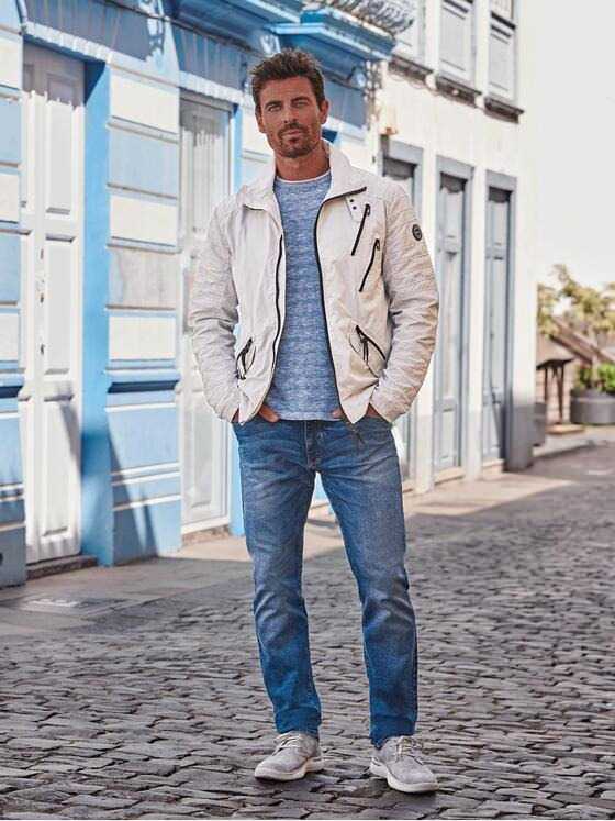 engbers Herren Übergangsjacke regular Grau 34436