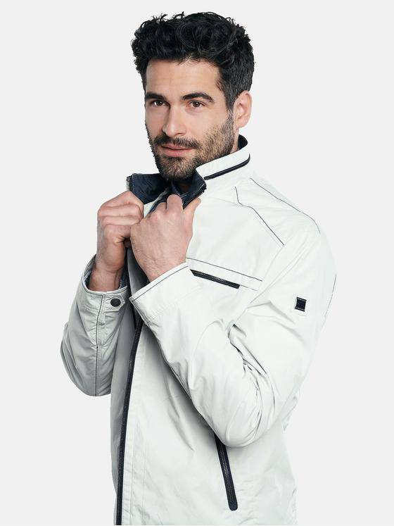 engbers Herren Kontrastjacke Naturweiss 31023