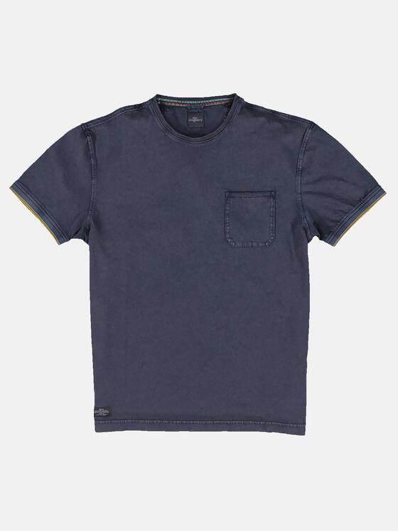 engbers Herren T-Shirt rundhals Indigoblau 31792
