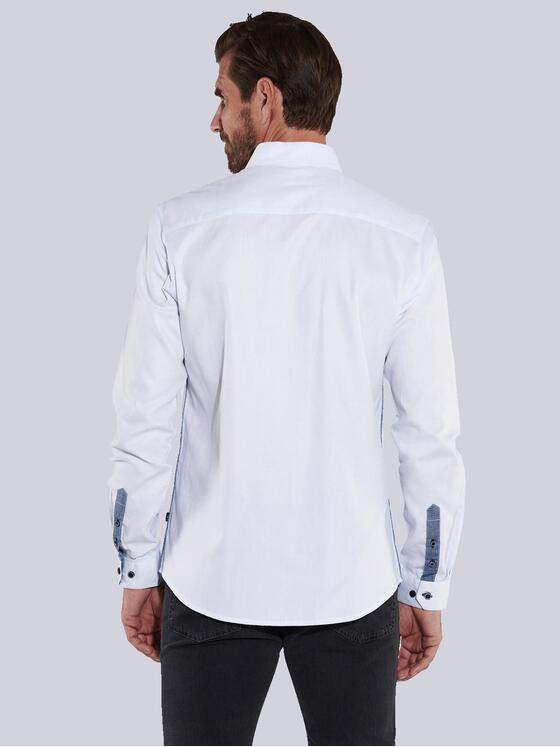 engbers Herren Hemd uni Blau 35784