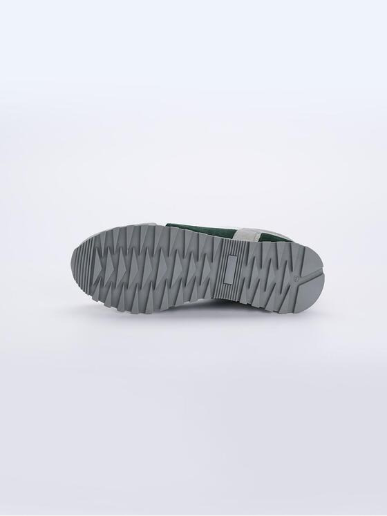 engbers Herren Sneaker aus Leder Grau 37788