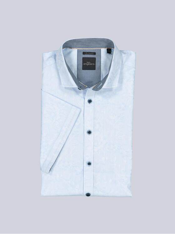 engbers Herren Kurzarm-Hemd "My Favorite" Hellblau 38509