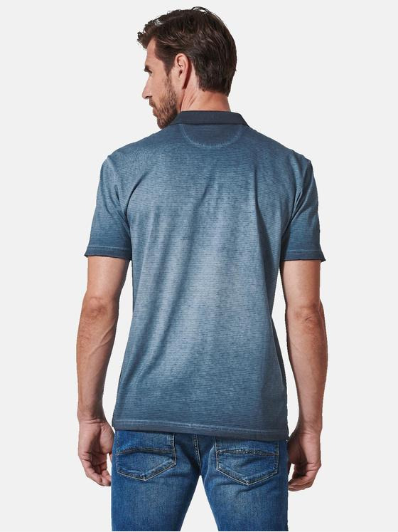 engbers Herren Polo-Shirt regular Blau 35068