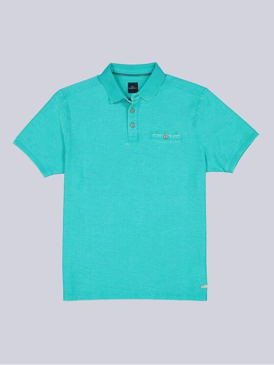 engbers Herren Polo-Shirt meliert Tuerkis 38967