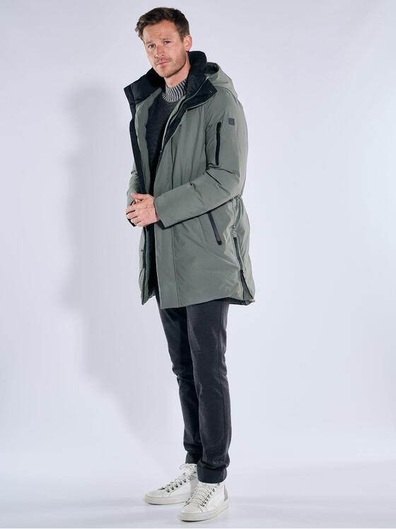 ENGBERS GERMANY Herren Jacke mit Funktionsdetails Gruen 39316