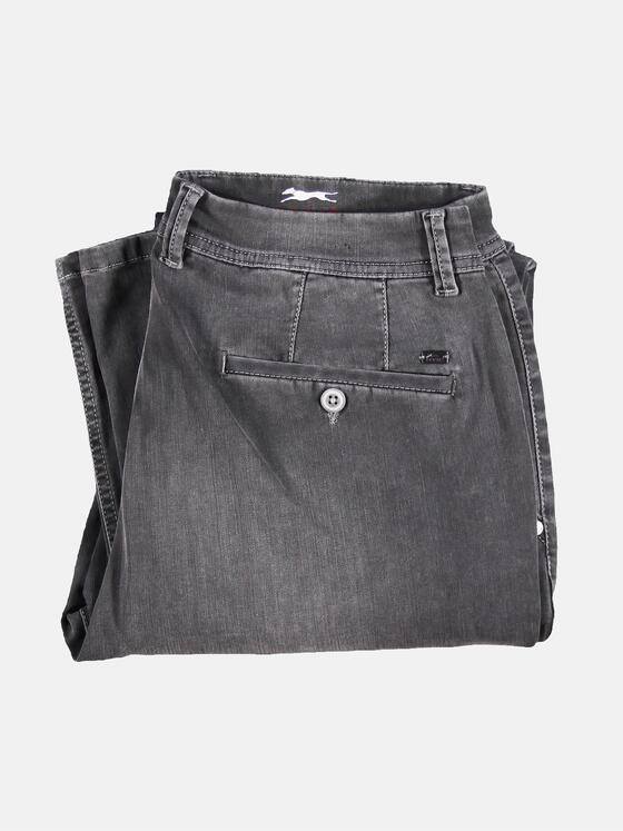 engbers Herren Elastische Jeans im Chino Style mit sportiven Steppnähten Kieselgrau 29802