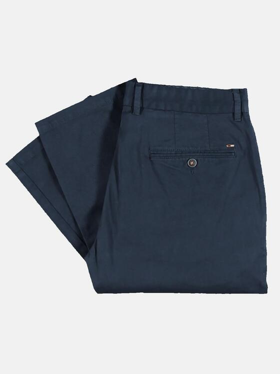 emilio adani Herren Hochwertige Chino mit gerader Passform Blau 31148