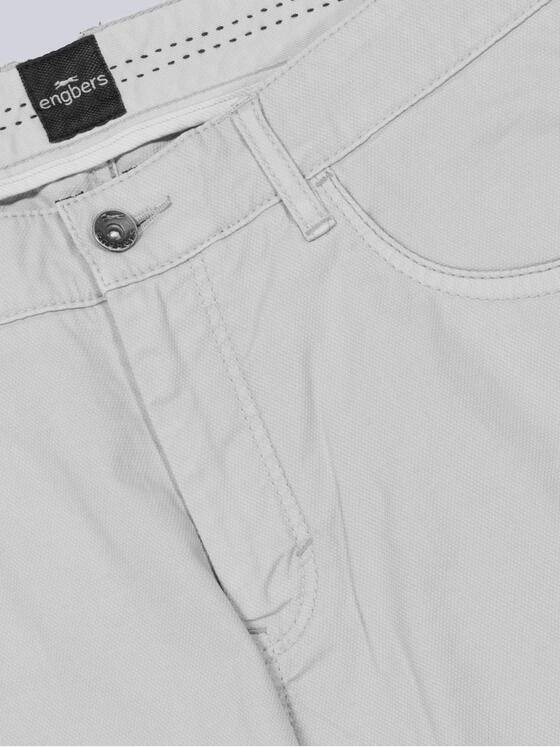 engbers Herren 5-Pocket-Hose regular Silbergrau 38263