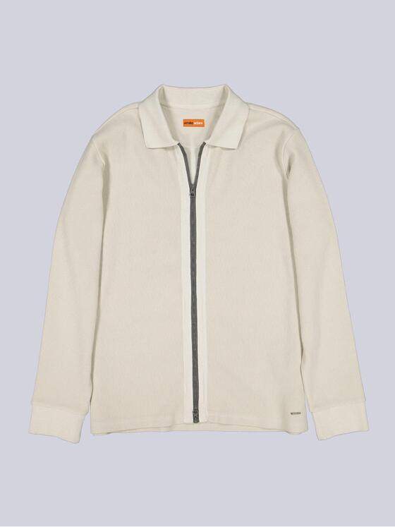 emilio adani Herren Polo-Shirt Langarm Beige 38321