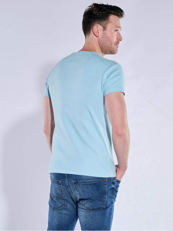 engbers Herren Basic-Shirt "My Favorite" organic Hellblau 38103