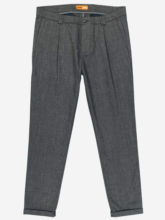 emilio adani Herren Chino slim fit Grau 37548