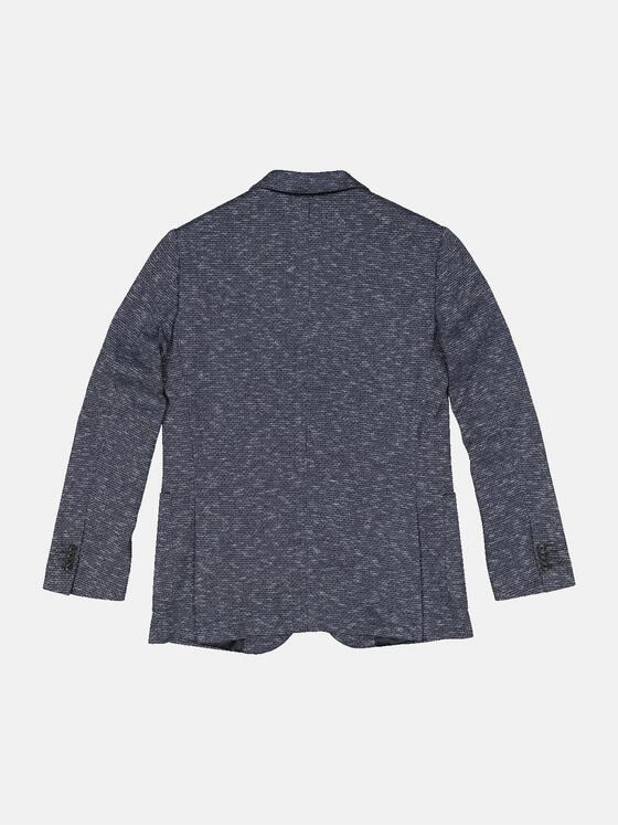 engbers Herren Sakko meliert Saphirblau 34565