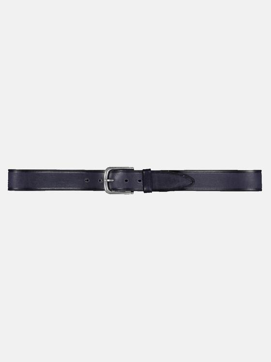 emilio adani Herren Ledergürtel Blau 32924