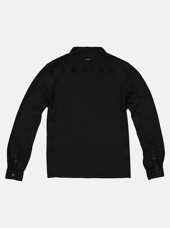 emilio adani Herren Sweat-Overshirt Schwarz 32450