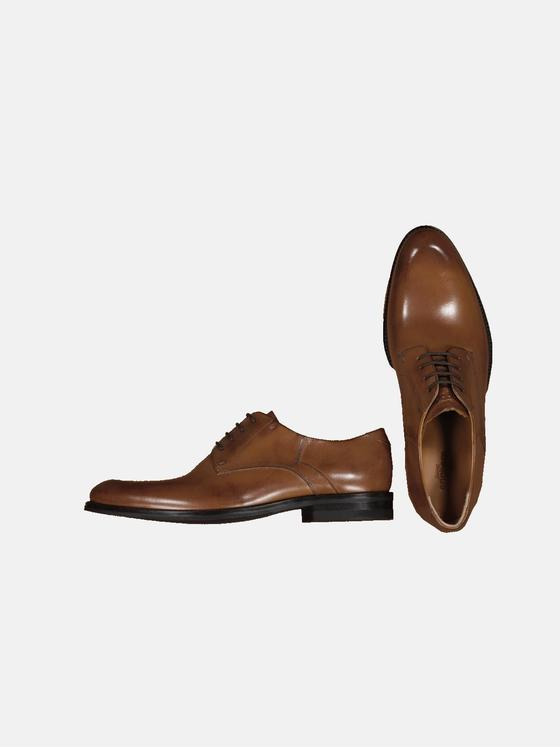 engbers Herren Halbschuh aus Leder Braun 35713